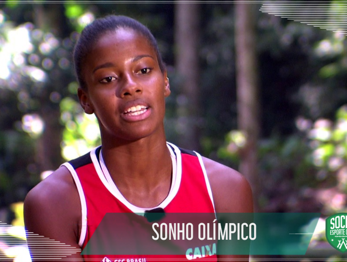 Sonho Olímpico da velocista Sarah Santos