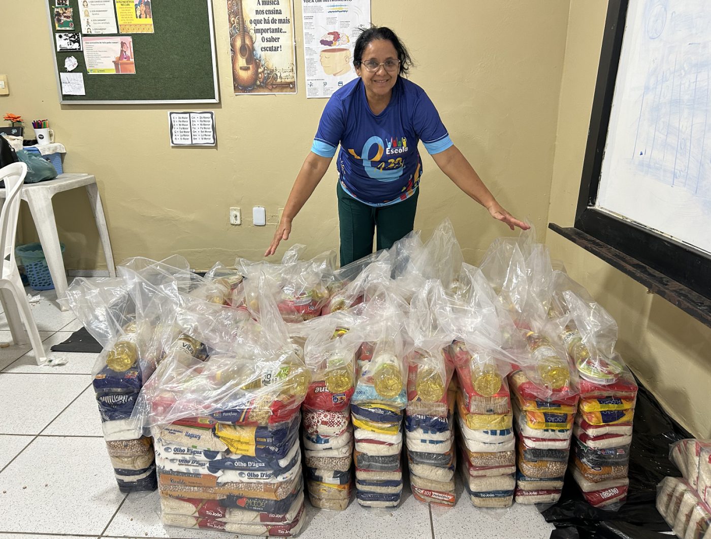 Instituto Aço Cearense arrecada alimentos